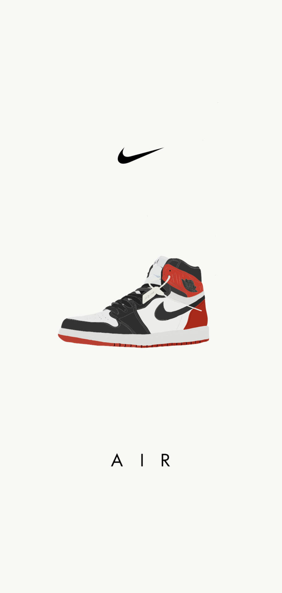Cute Nike Jordan 1 Shoe Wallpaper