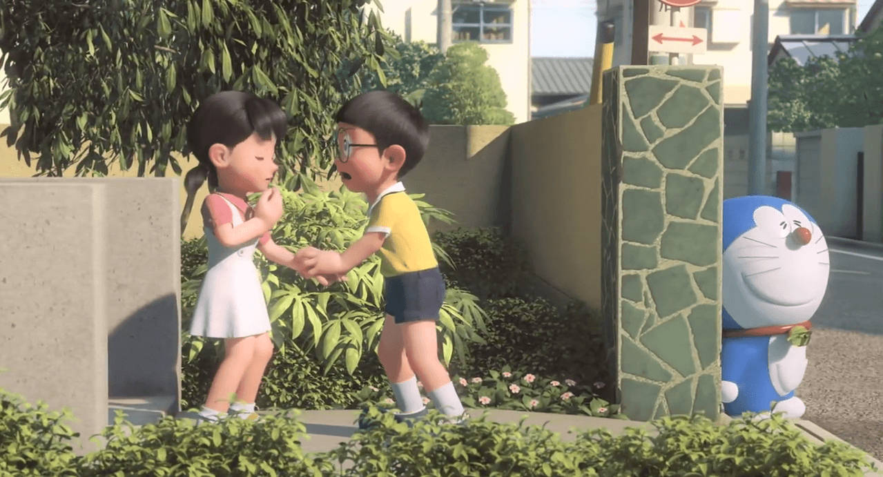 Cute Nobita Bonding With Shizuka