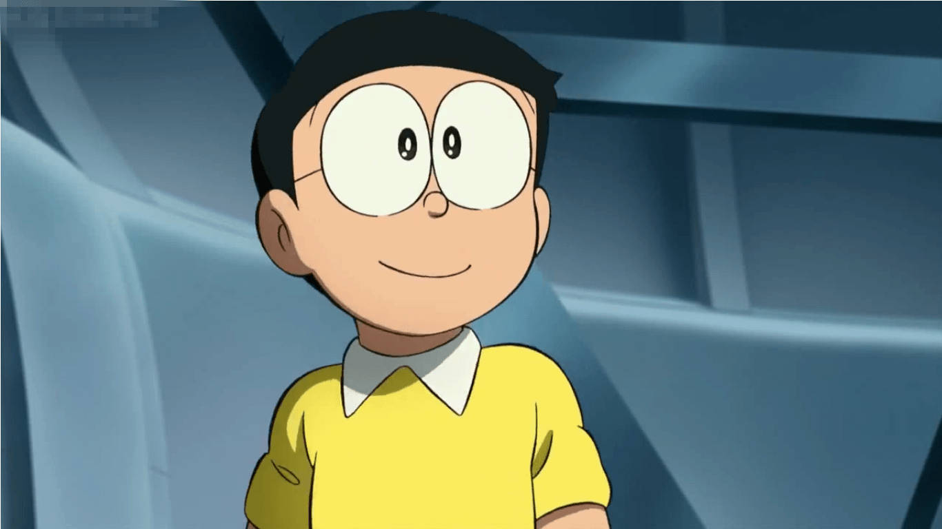 Cute Nobita Smiling