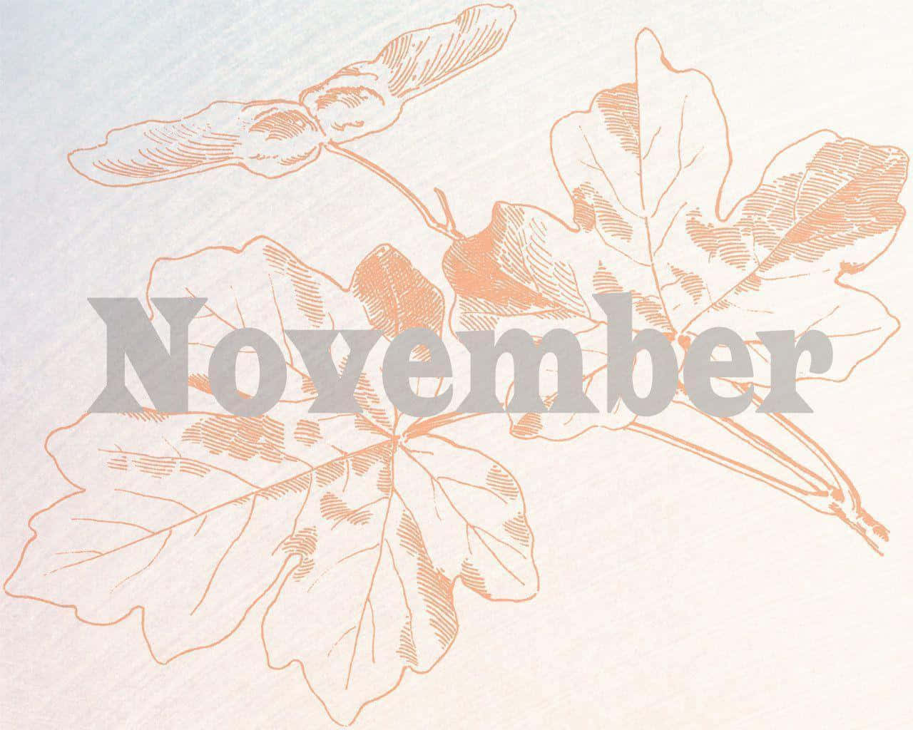 Get cozy this November! Wallpaper