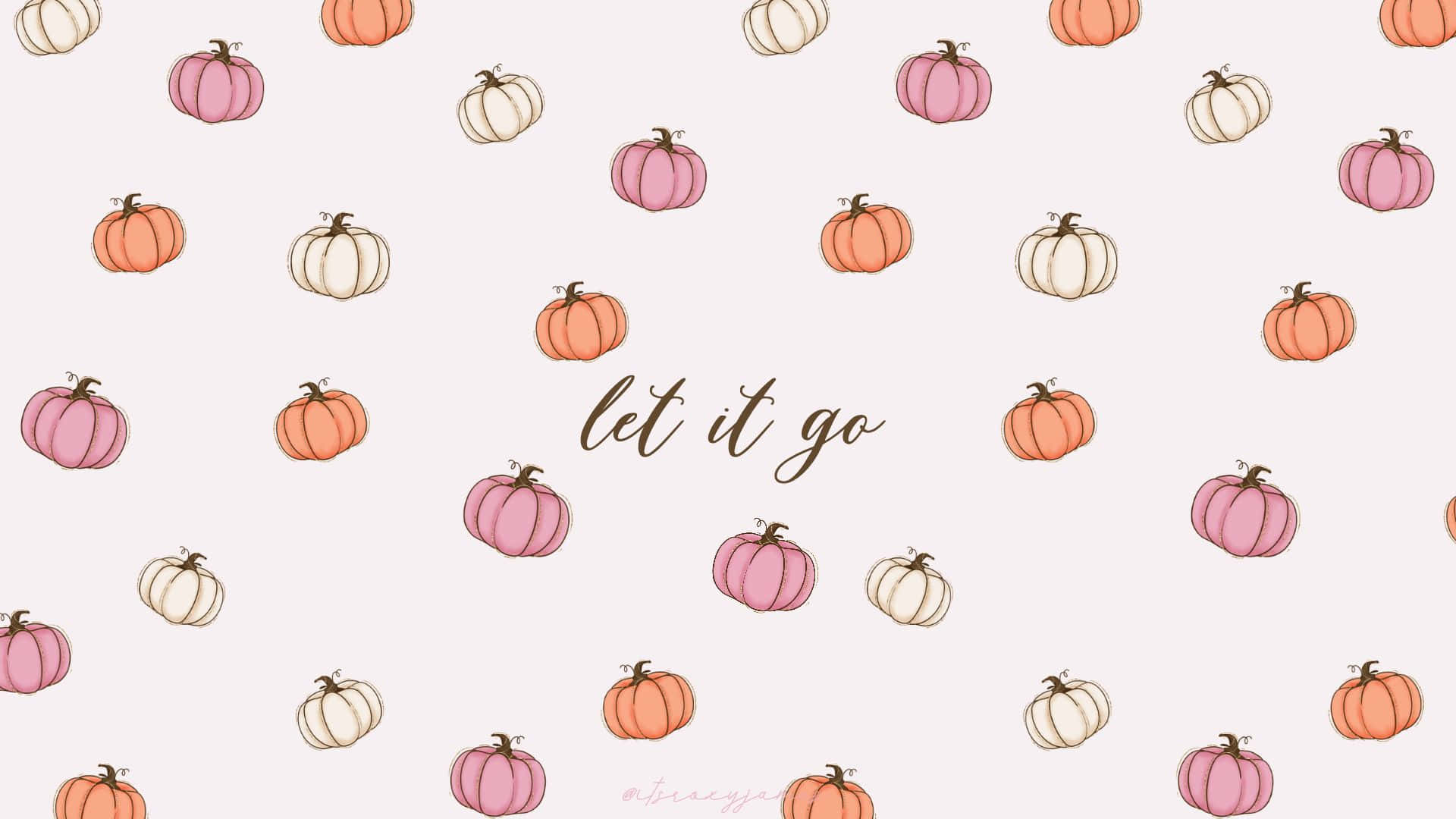 Celebrate October with this Cute Desktop Wallpaper Wallpaper
