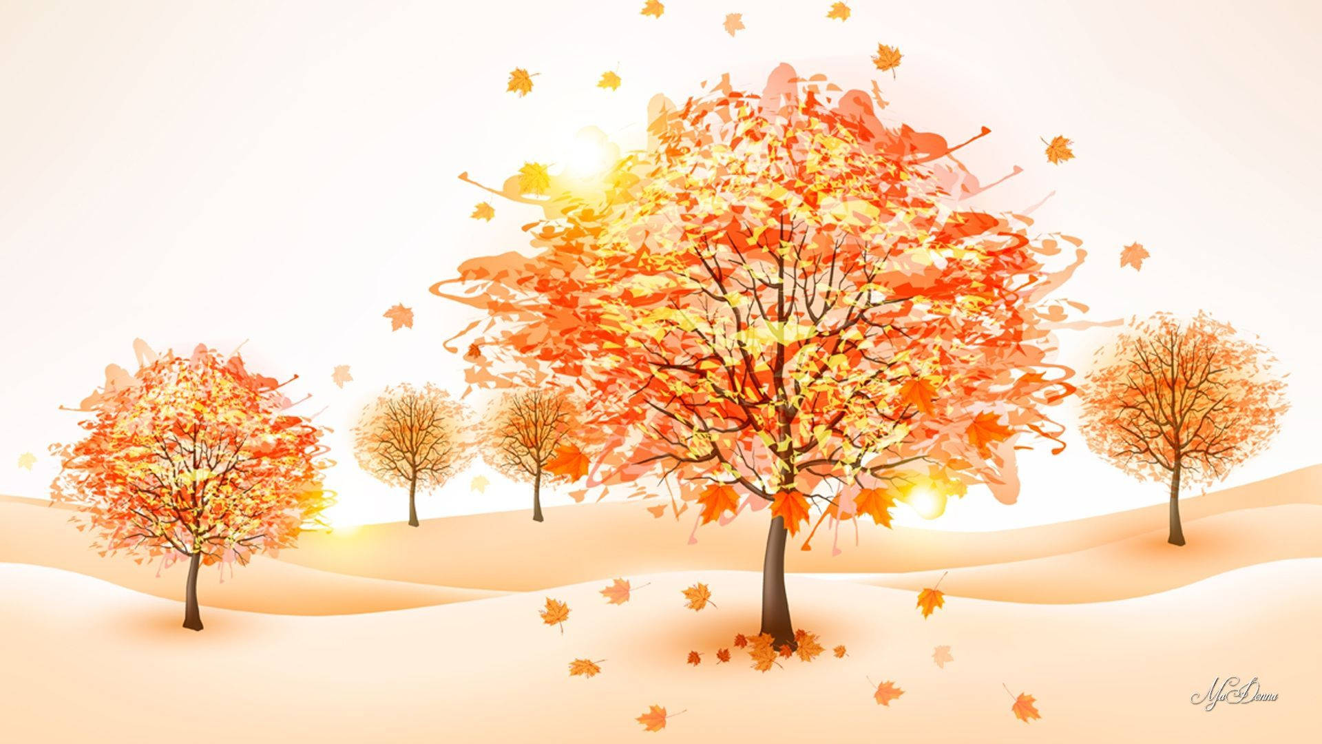 Celebrate the Beauty of October with this Adorable Image Wallpaper