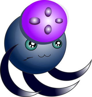 Cute Octopus With Ball PNG