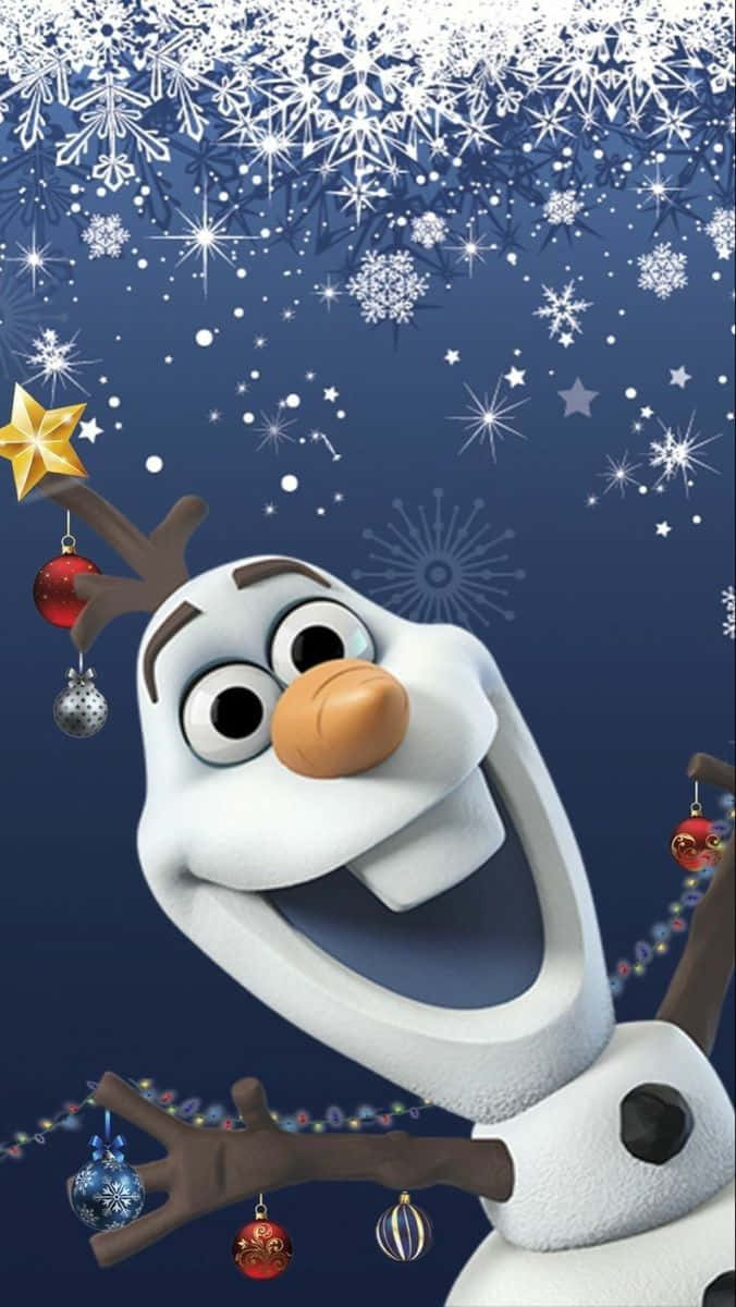 Sød Olaf klar til et kram! Wallpaper