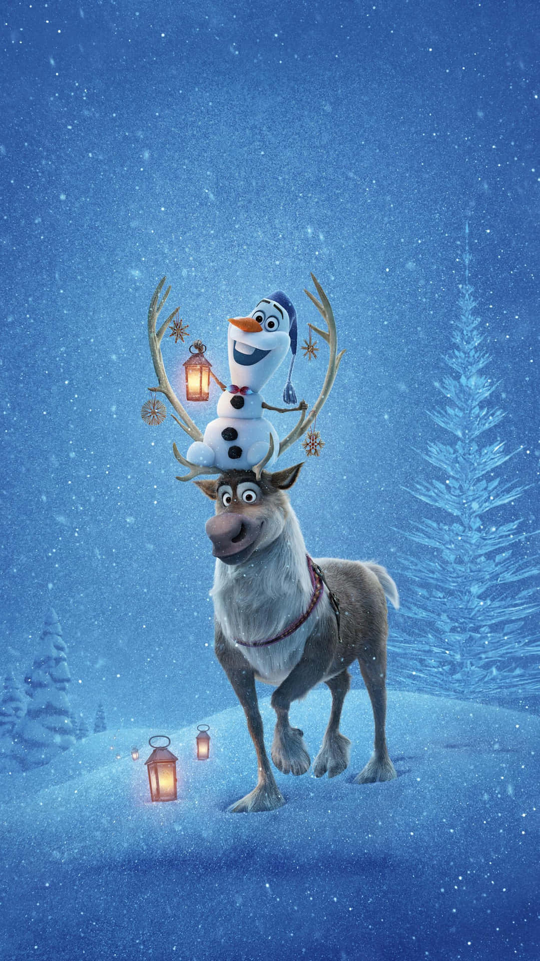 Olaf And Olaf In Frozen Wallpaper