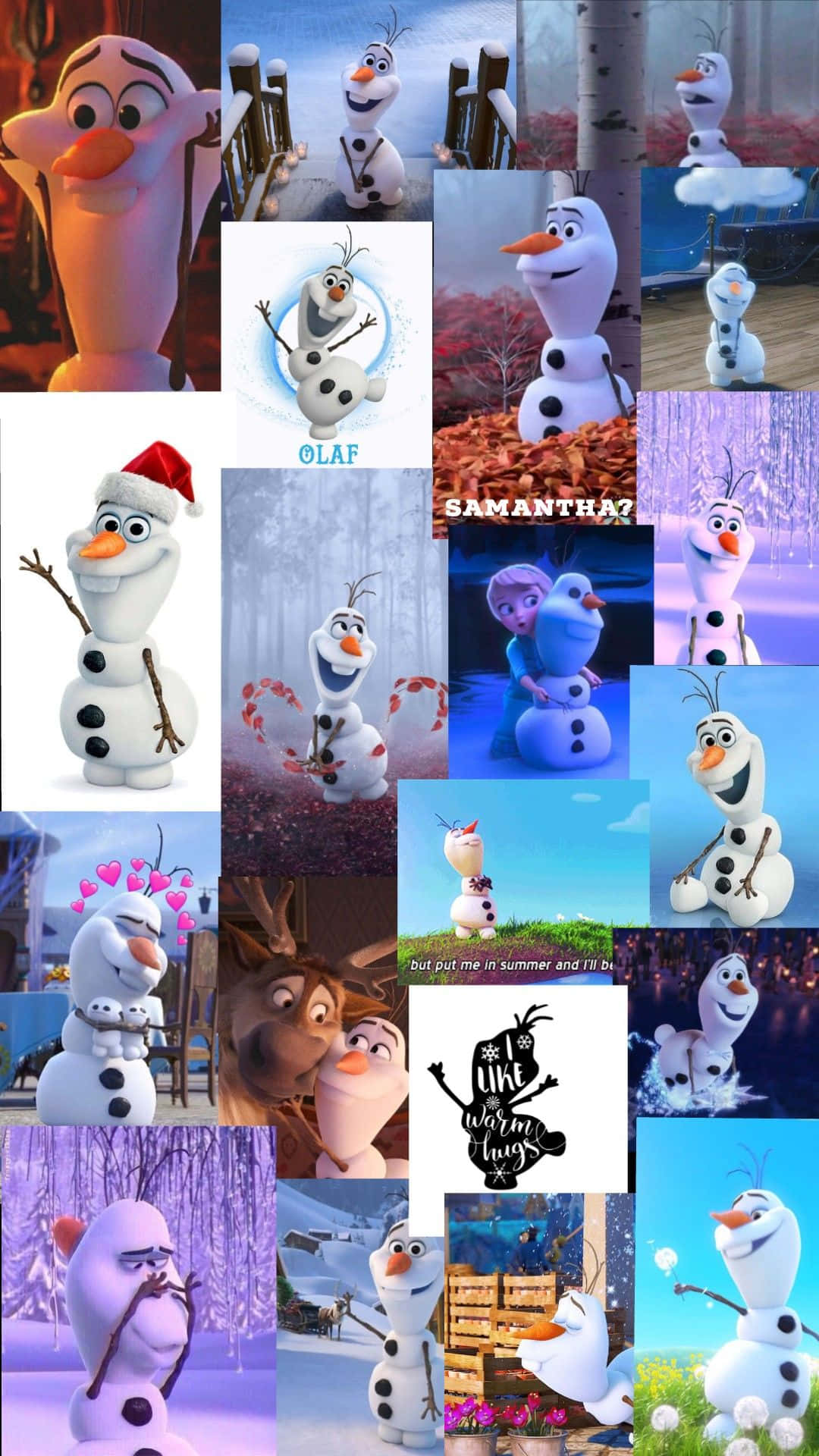 The Most Adorable Olaf Wallpaper