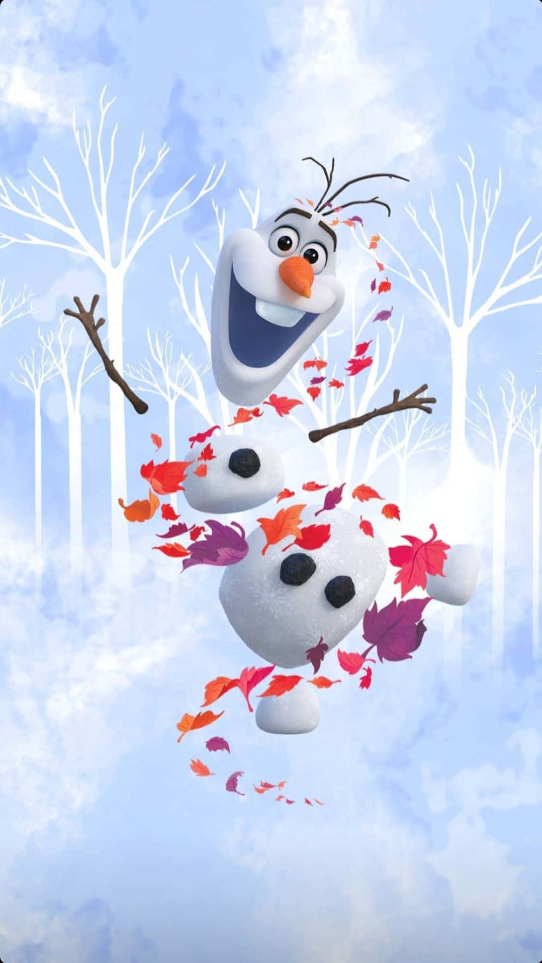 Download Cute Olaf giving the biggest hug! Wallpaper | Wallpapers.com