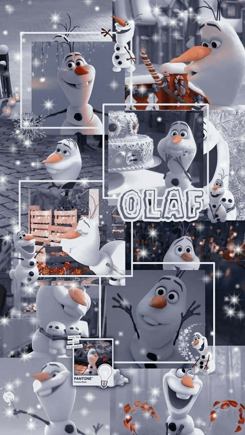 "Awww-somely cute Olaf" Wallpaper