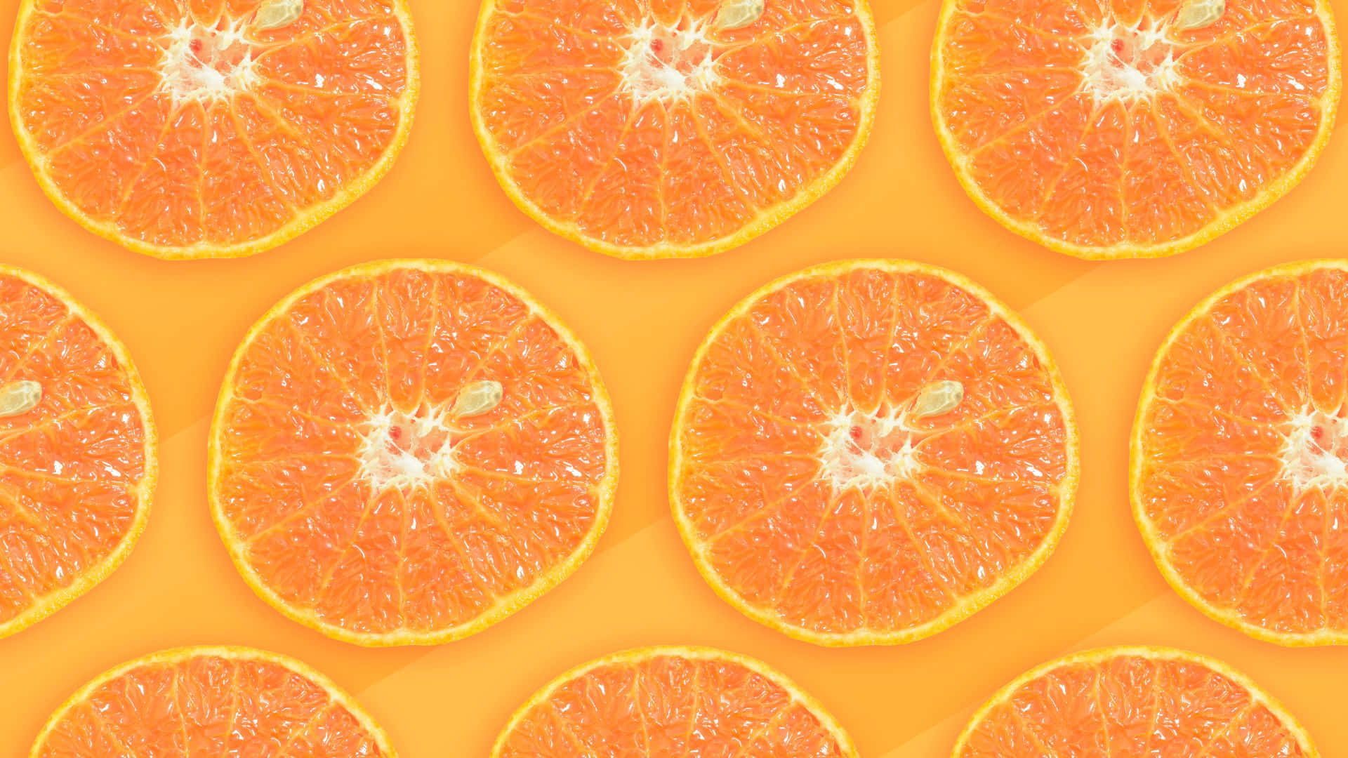 Adorable Orange Delight Background