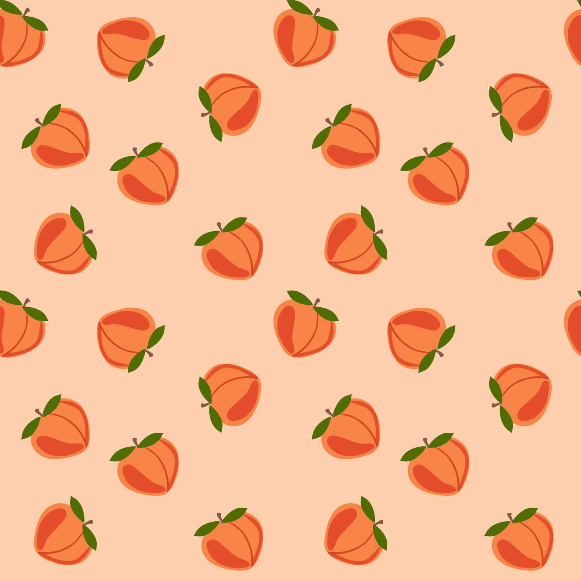 Adorable Orange Wallpaper for Your Device