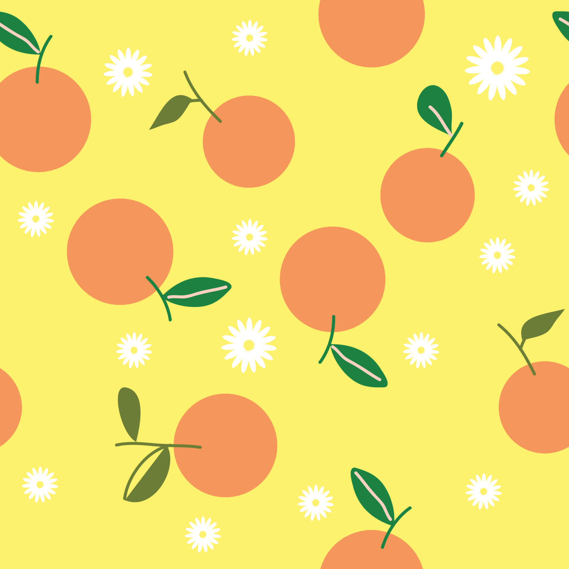 A playful cute orange abstract background featuring soft, blended colors and texture
