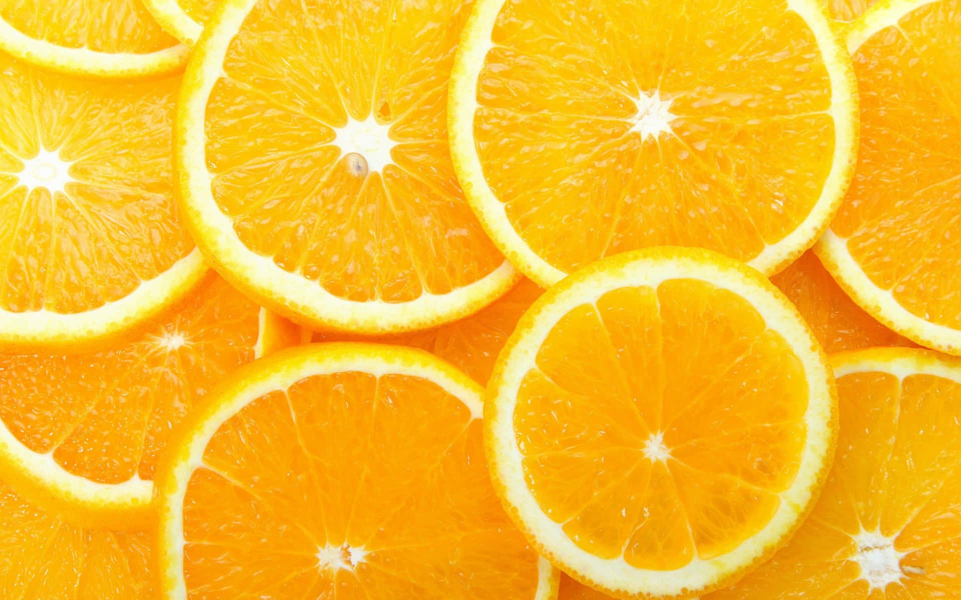 Billede et lyst, levende og lækkert sødt appelsin. Wallpaper