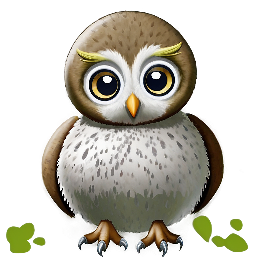 Cute Owl Chick Png Omu PNG