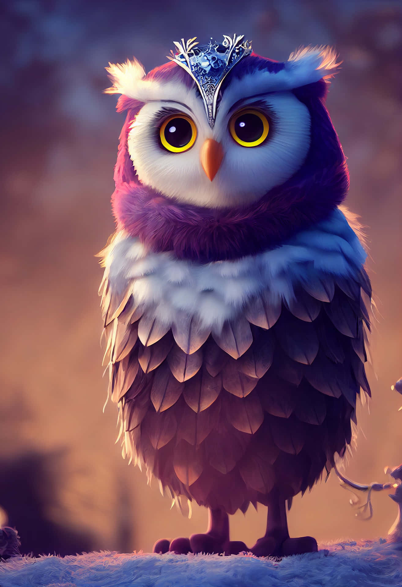 "This Wise Owl Knows How to Make You Smile"