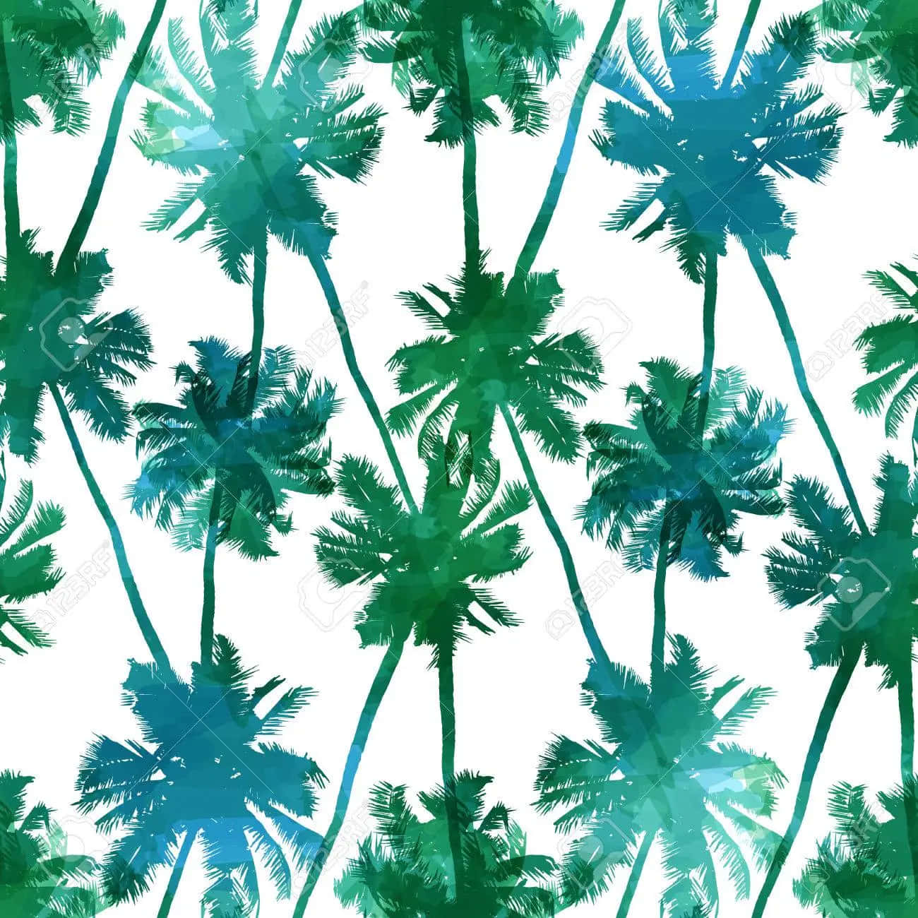 A cute palm tree surrounded by beach sand Wallpaper