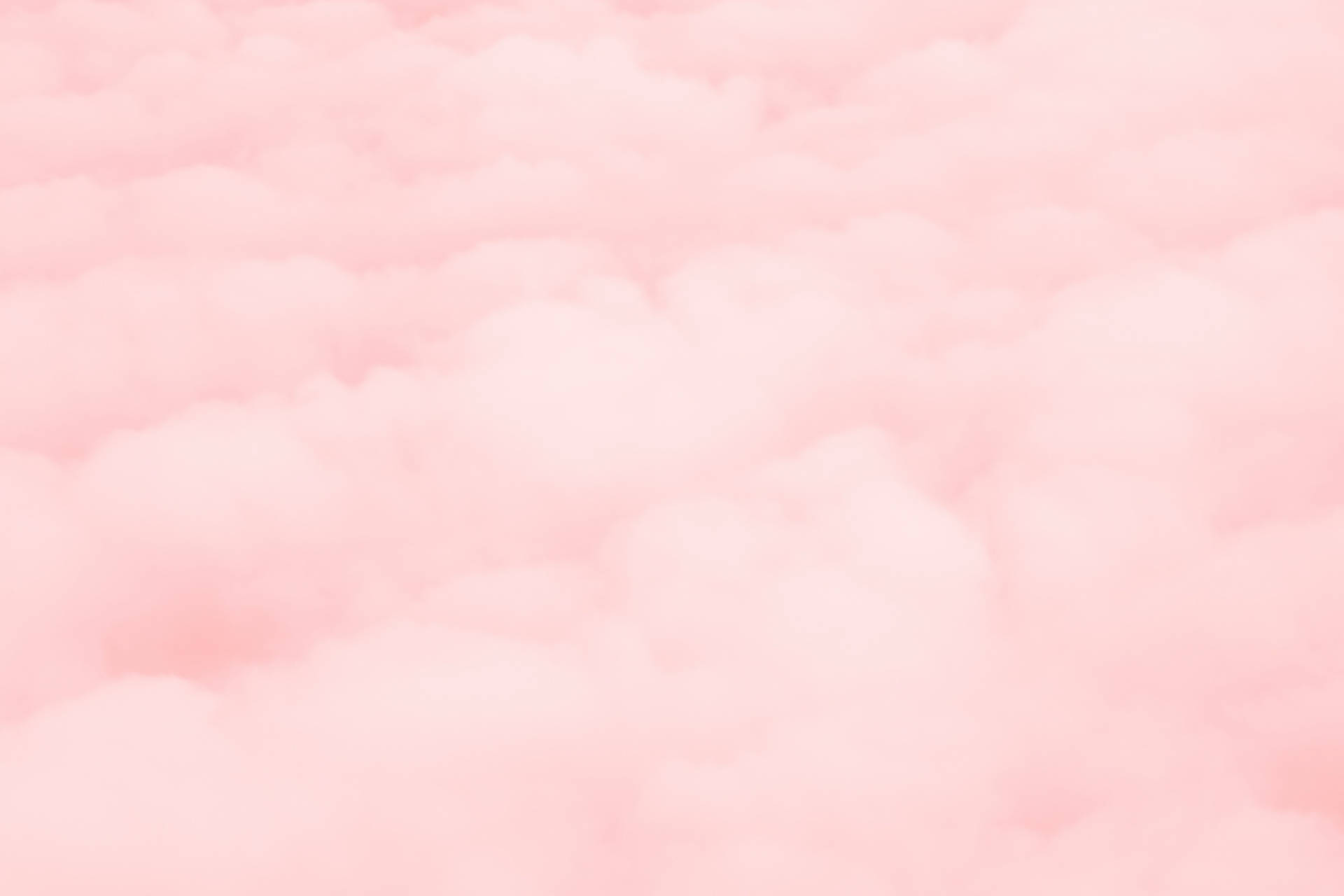 Cute Pastel Aesthetic Pink Cotton Clouds