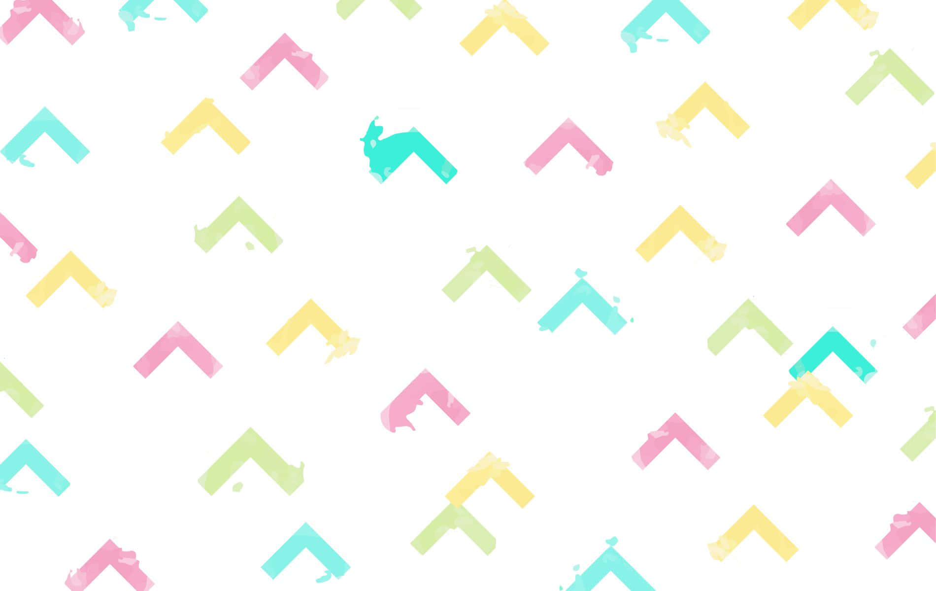 Spruce Up Your Desktop with this Colorful Cute Pastel Background