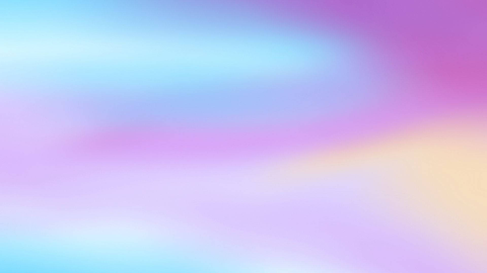 Cute Pastel Colors Holographic Pattern Wallpaper