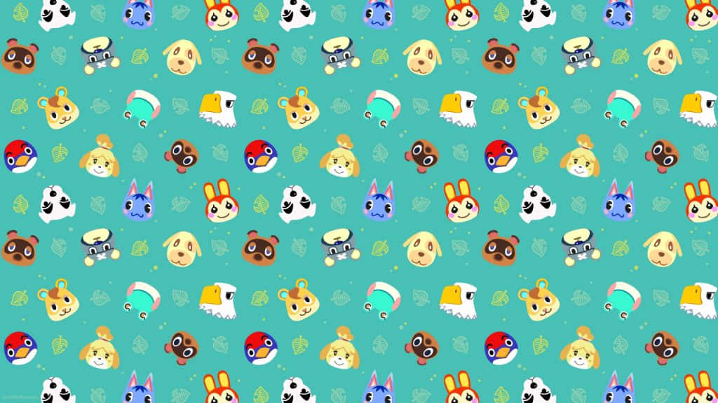 Cute Pattern Dedicated To Animal Lovers Wallpaper