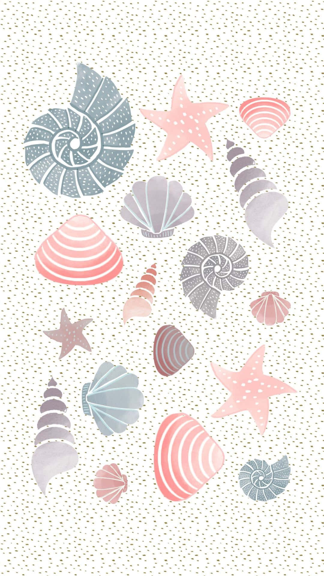 Add a modern and cute touch to your iPhone with this stylish seamless pattern! Wallpaper