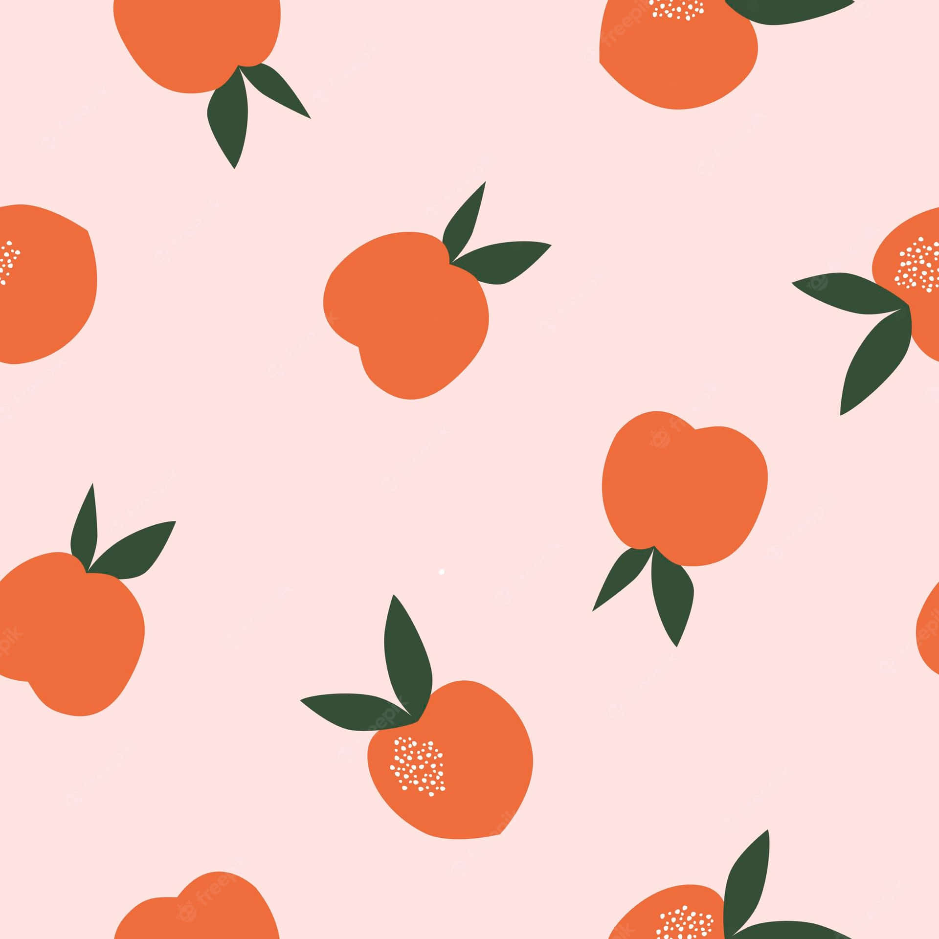 Peach Perfection Wallpaper