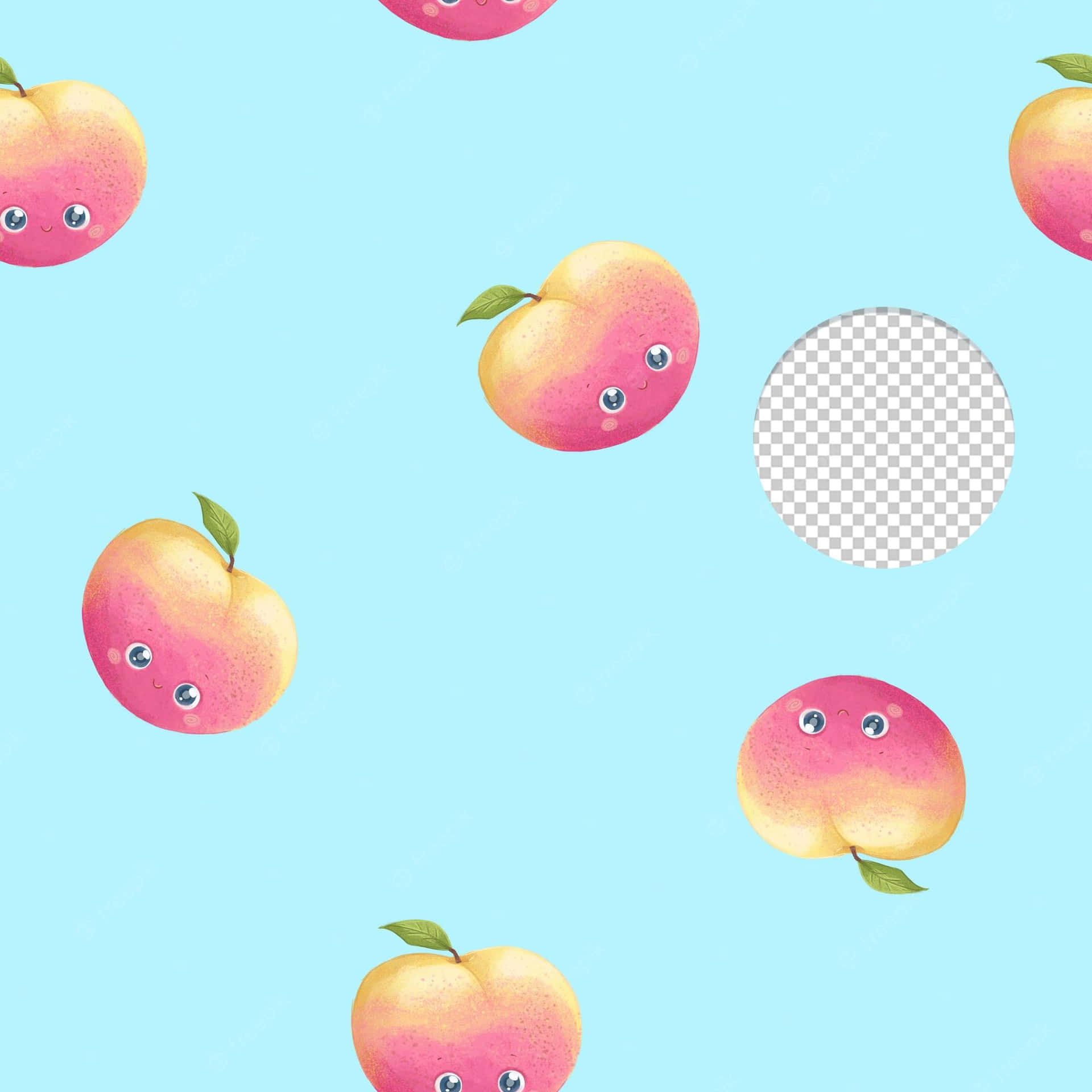 Süßwie Ein Pfirsich Wallpaper