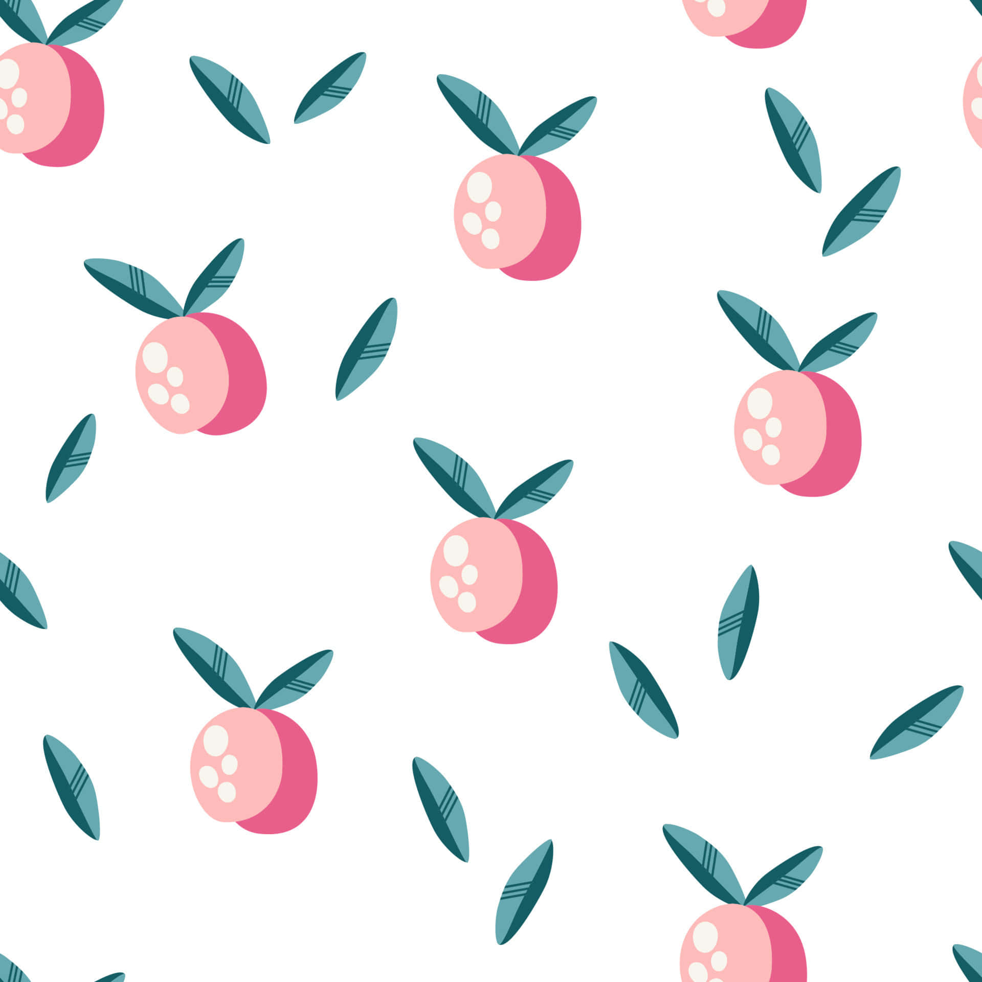 A Deliciously Sweet Cute Peach Wallpaper