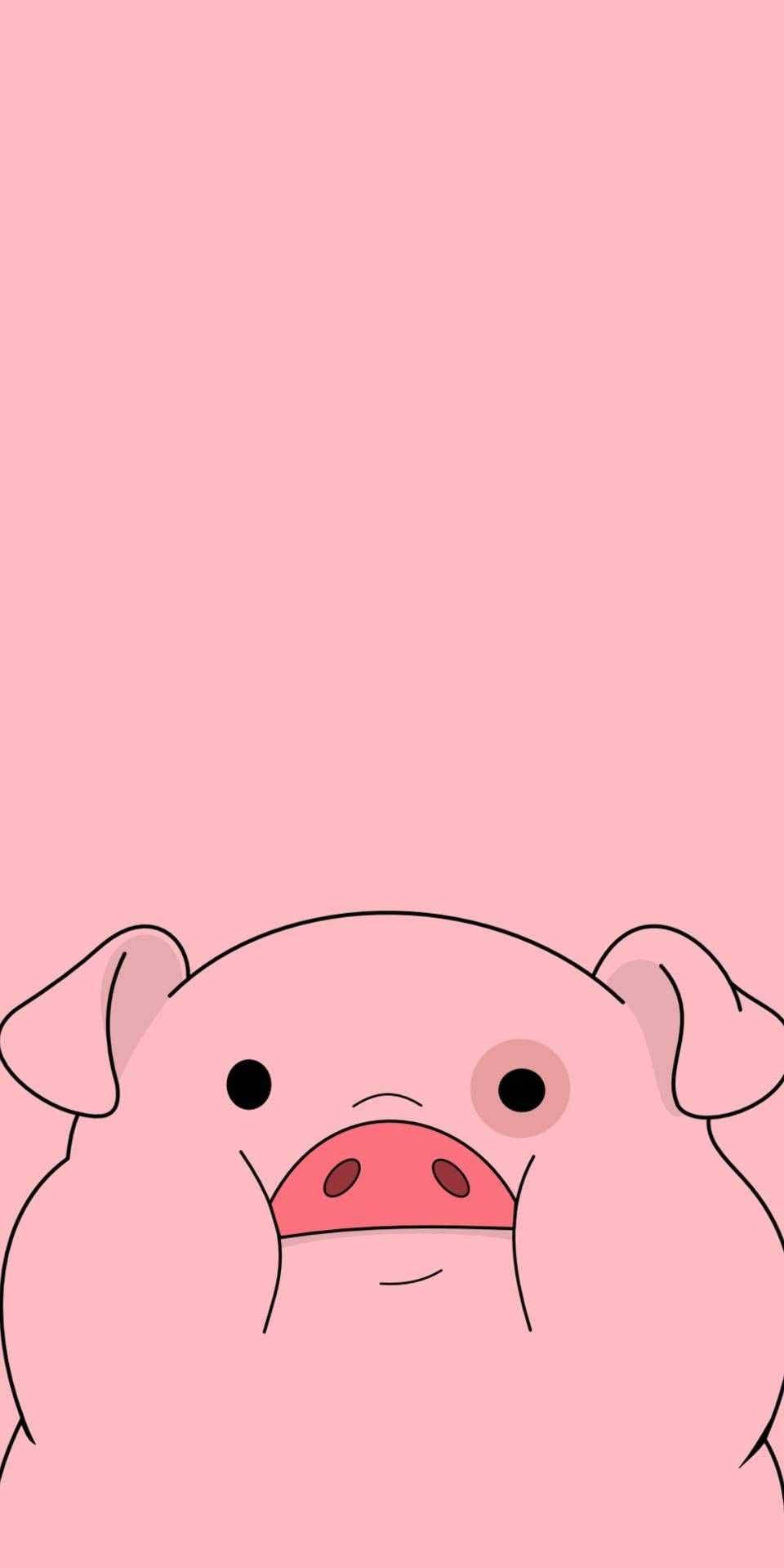 Cute Pig Gravity Falls Background
