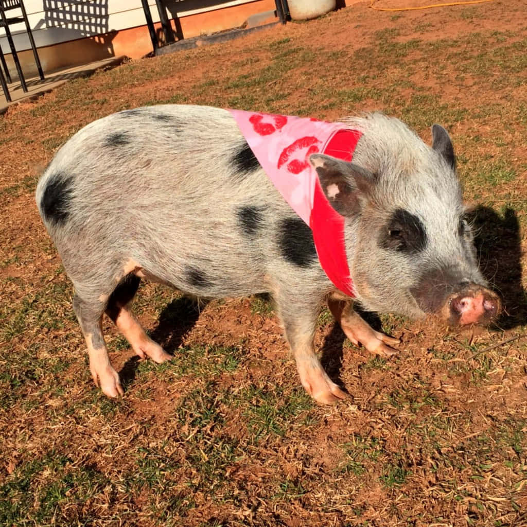 Cute Pigs Adorable Bandana Picture