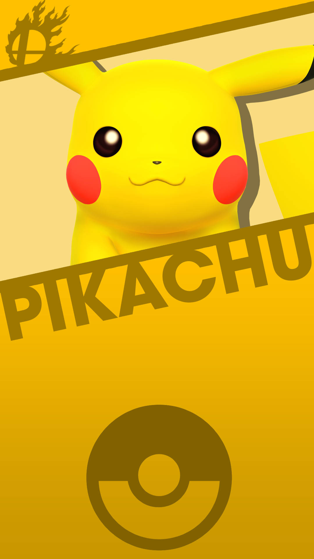 Cute Pikachu iPhone Card Wallpaper