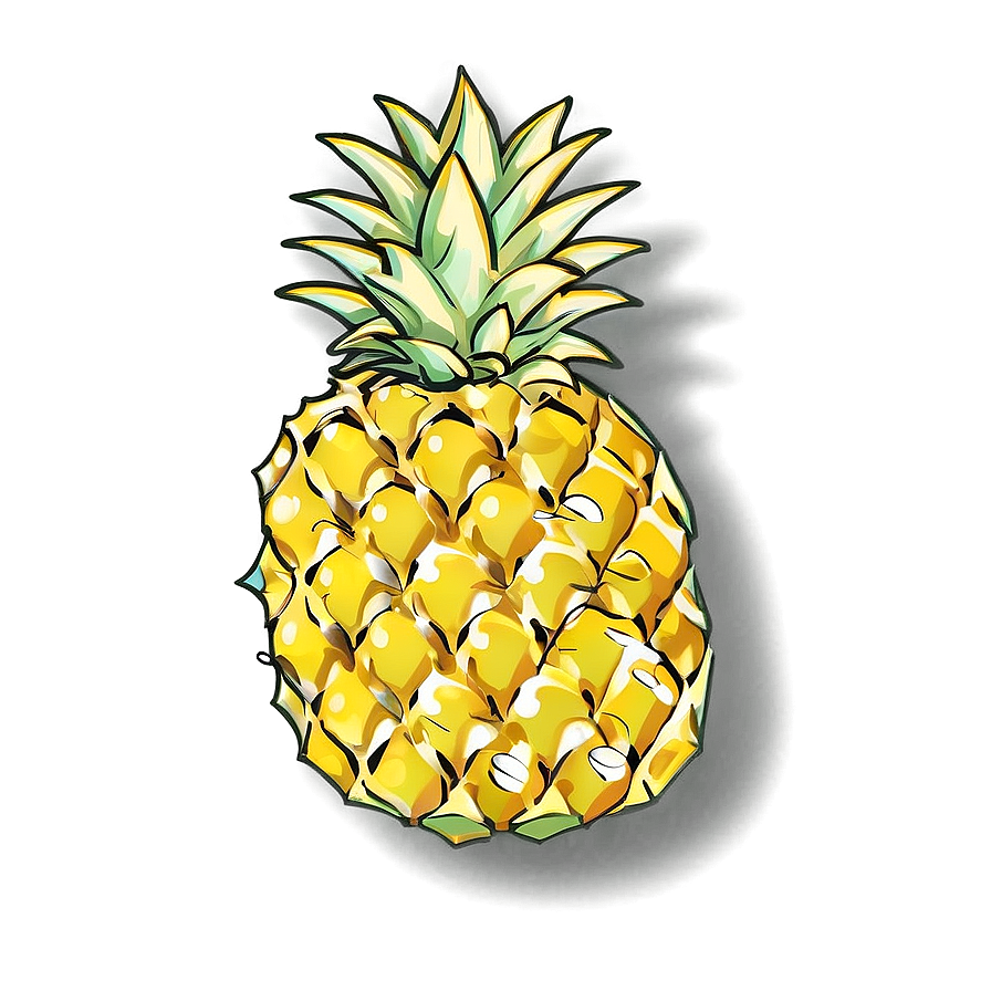 Cute Pineapple Png Ysm68 PNG