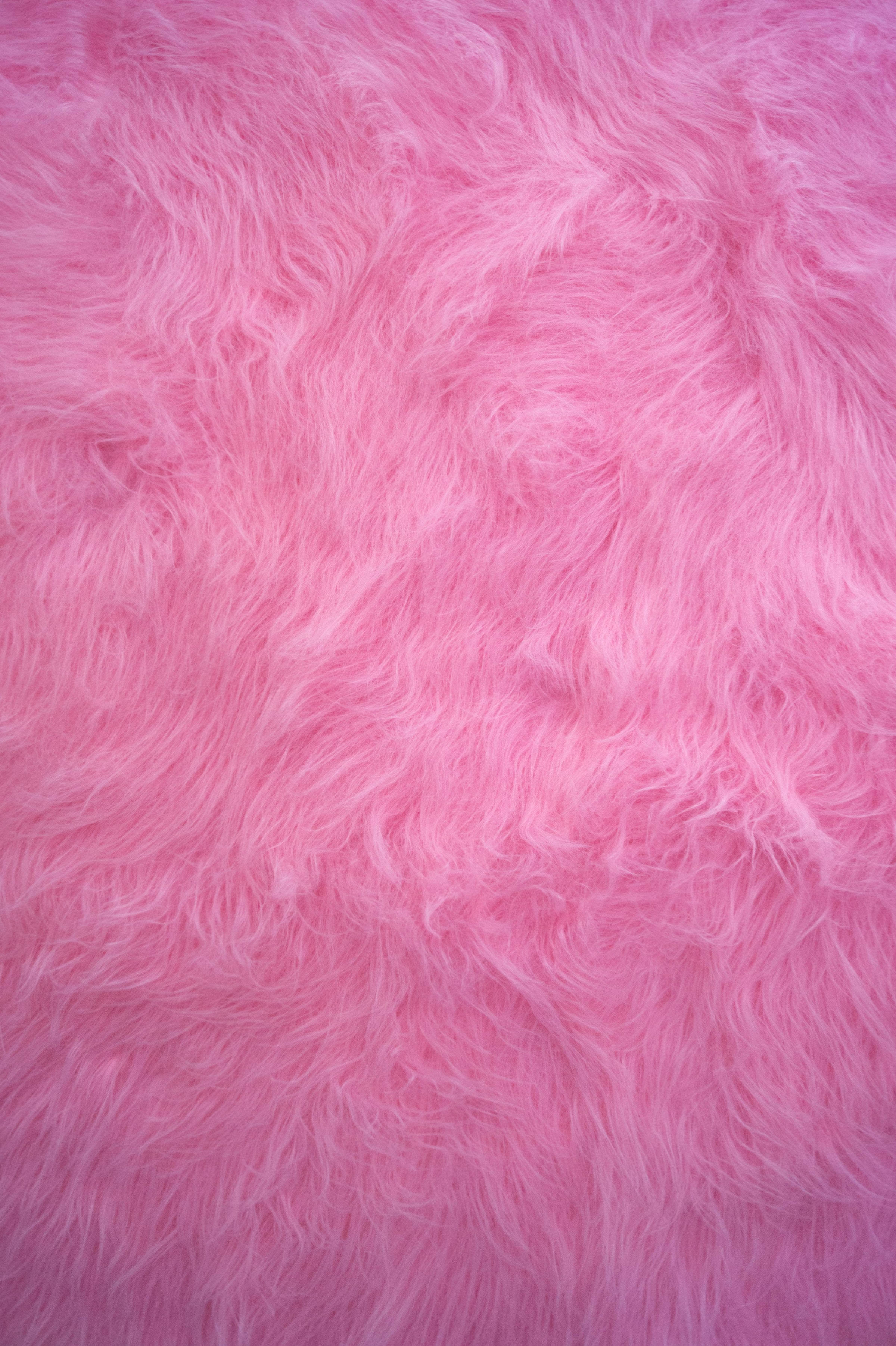 Cute Pink Aesthetic Faux Fabric Wallpaper