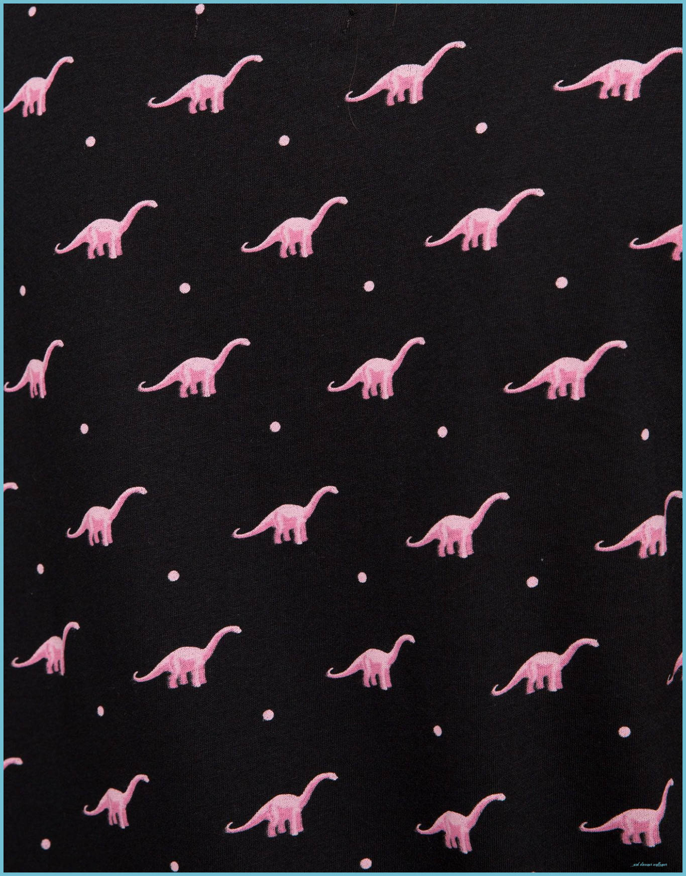 Cute Pink Dinosaur Long-necked Pattern Background