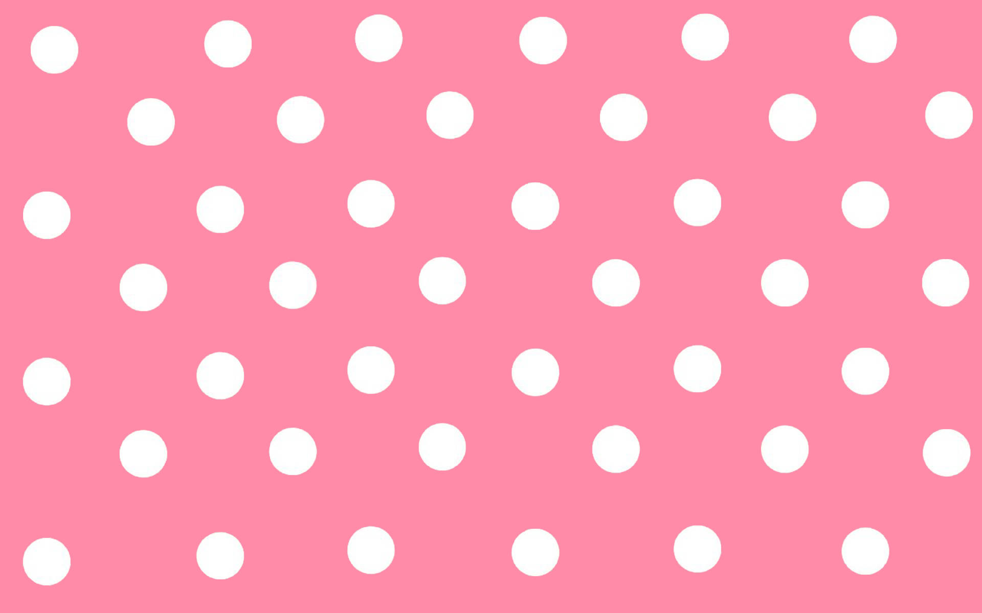 Cute Pink Dots Wallpaper