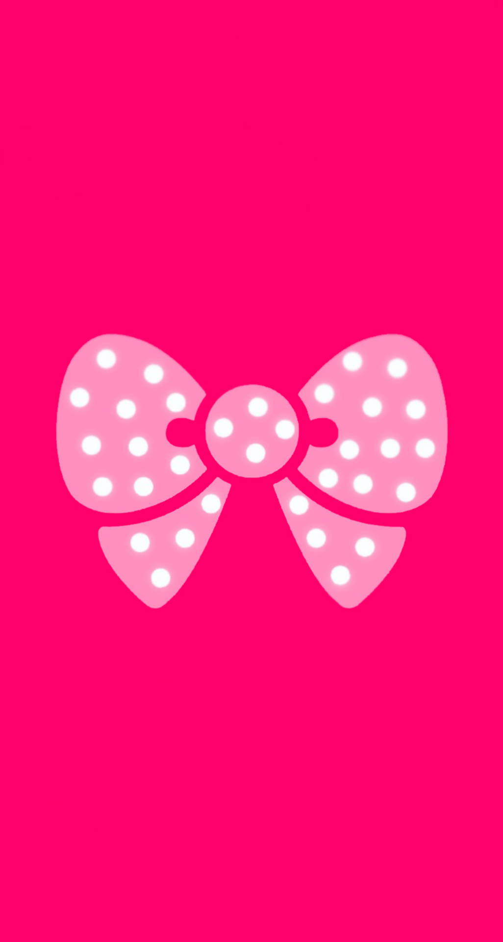 Cute Pink Ribbon Background