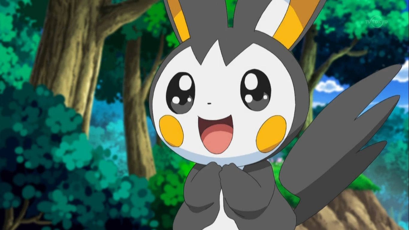 Cute Pokemon Emolga Background