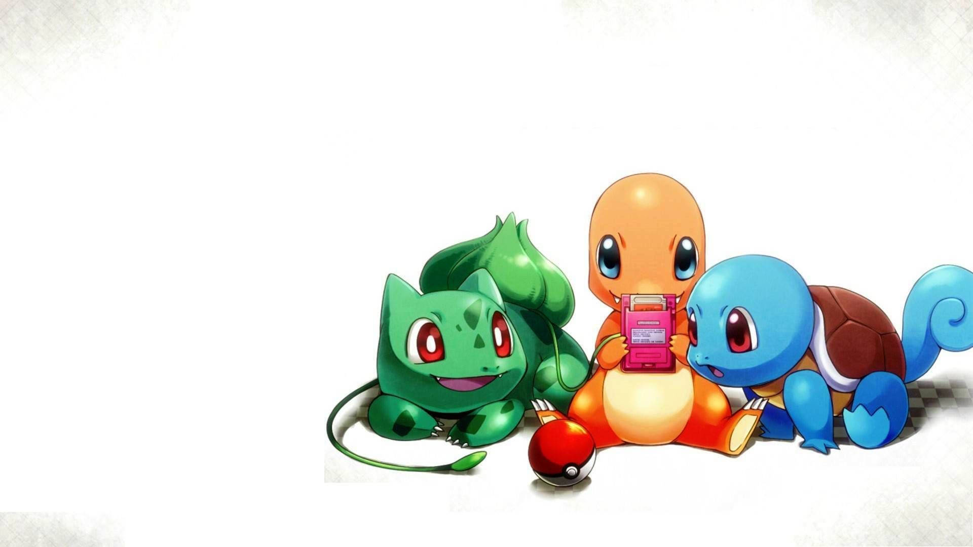 Cute Pokemon Trio Wallpaper