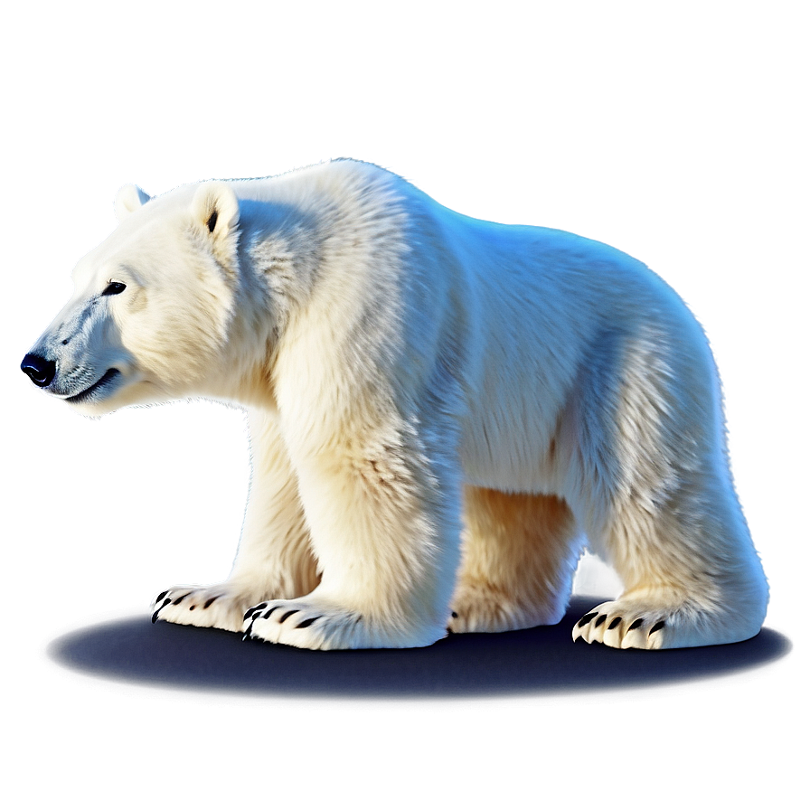 Download Cute Polar Bear Cartoon Png 82 | Wallpapers.com