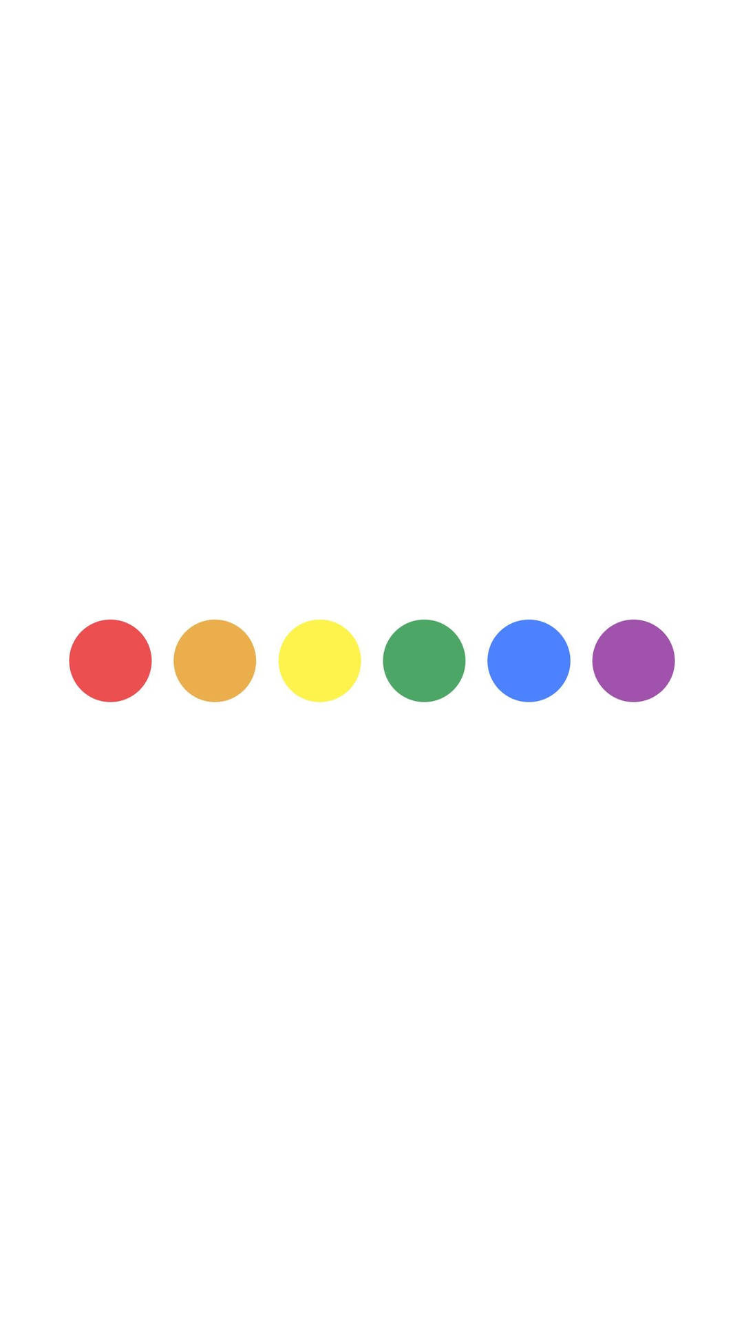 Rainbow dots of pride mobile wallpaper