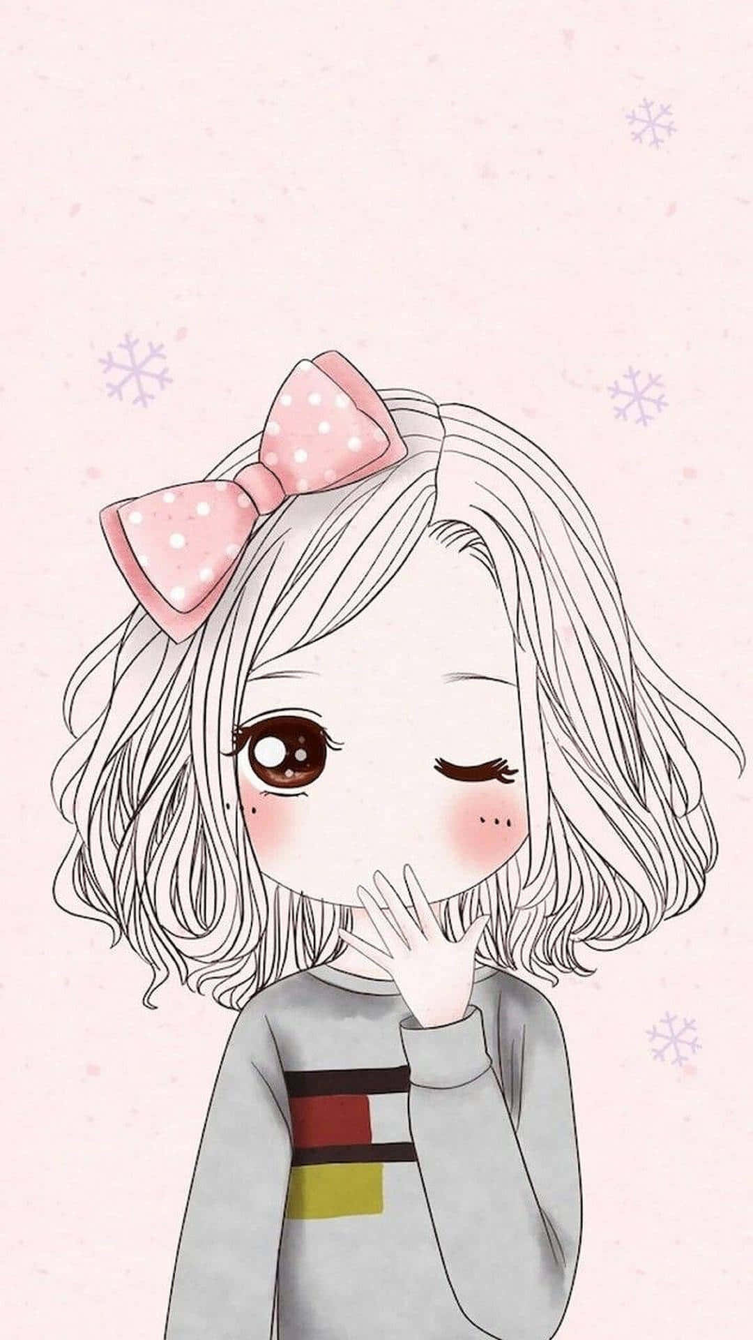 Cute Profile Anime Girl Pink Aesthetic Pictures