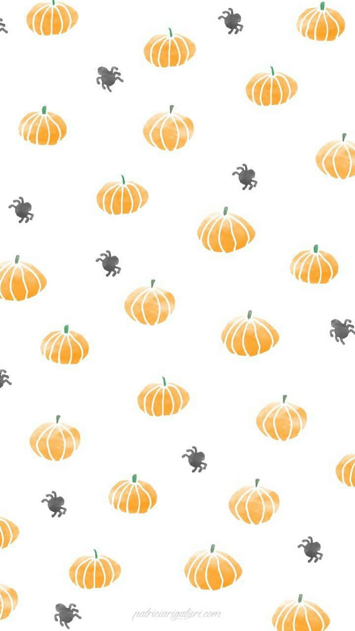 Cute Pumpkin Iphone Basic Wallpaper