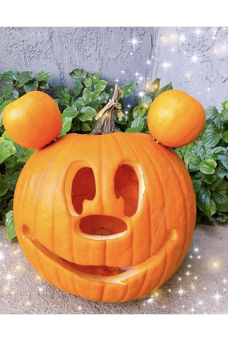Cute Pumpkin Mickey Mouse Picture