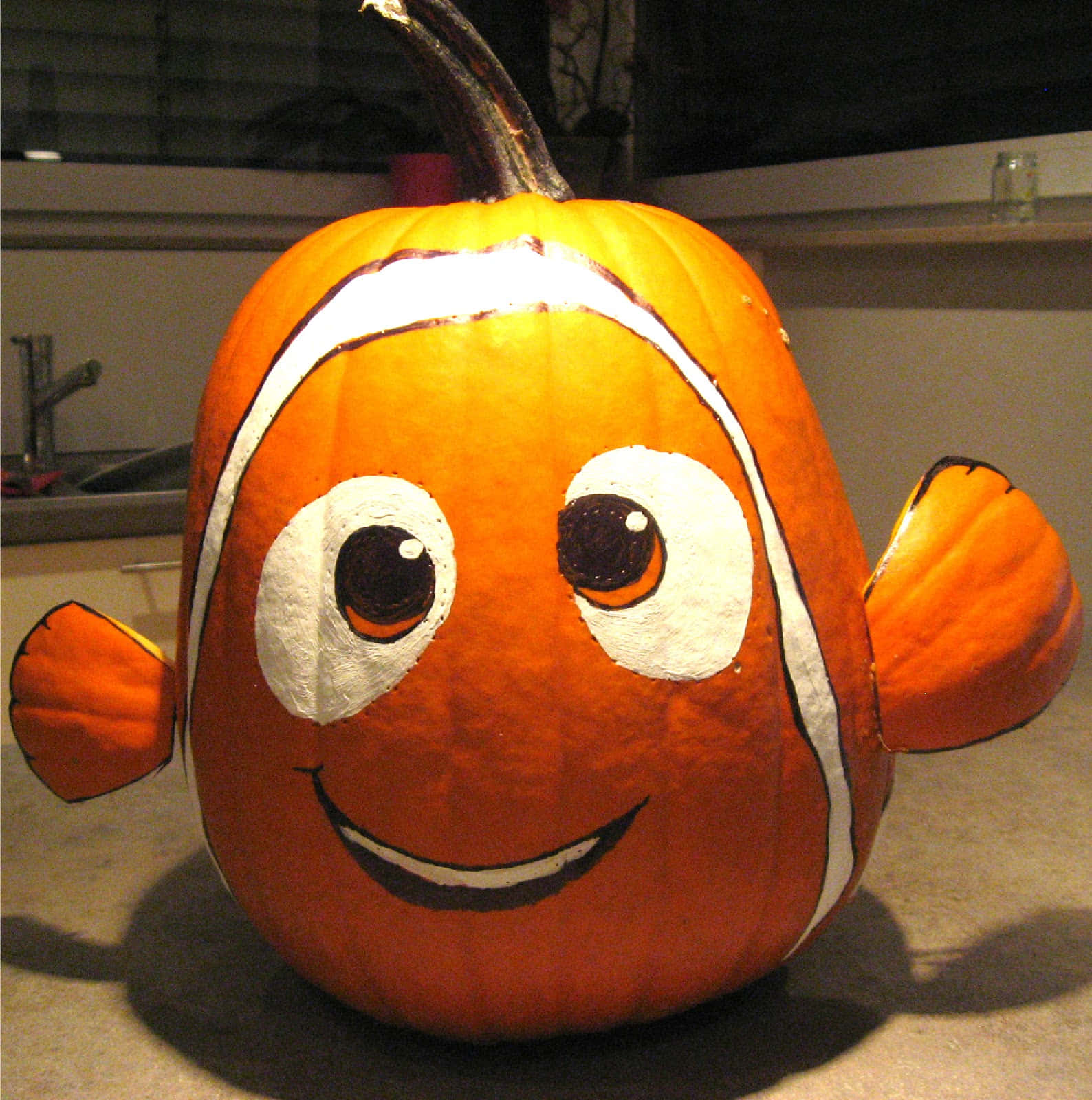 Cute Pumpkin Nemo Fish Picture