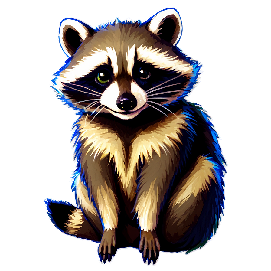 Download Cute Raccoon Png 58 2620