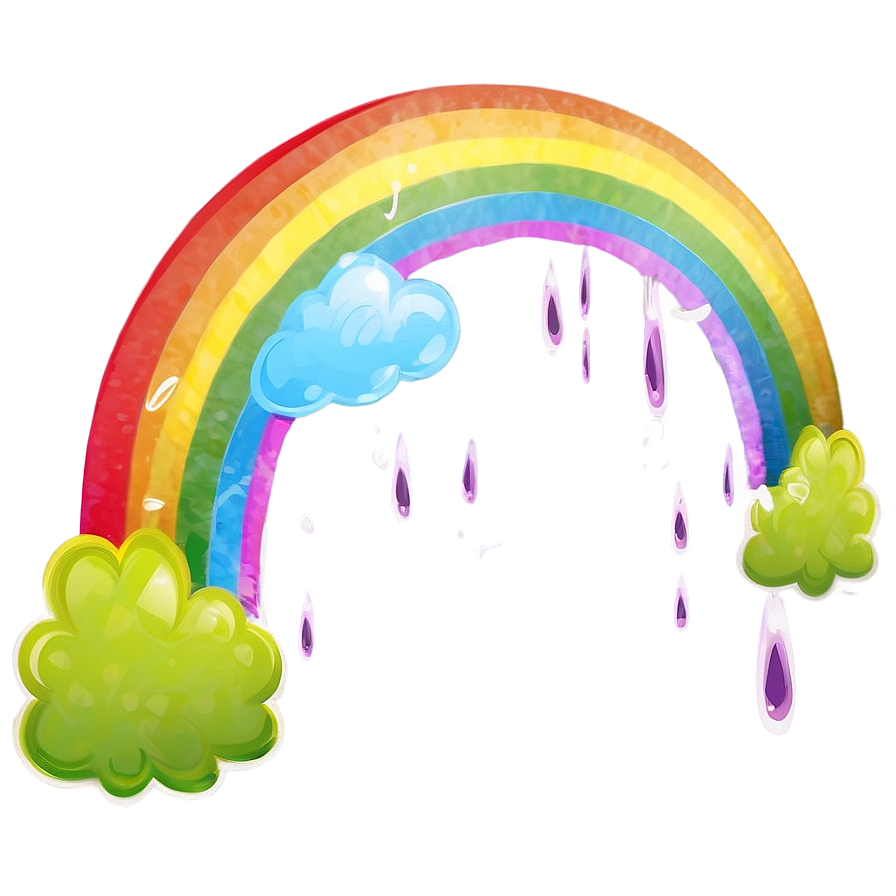 Cute Rainbow Png 05032024 PNG