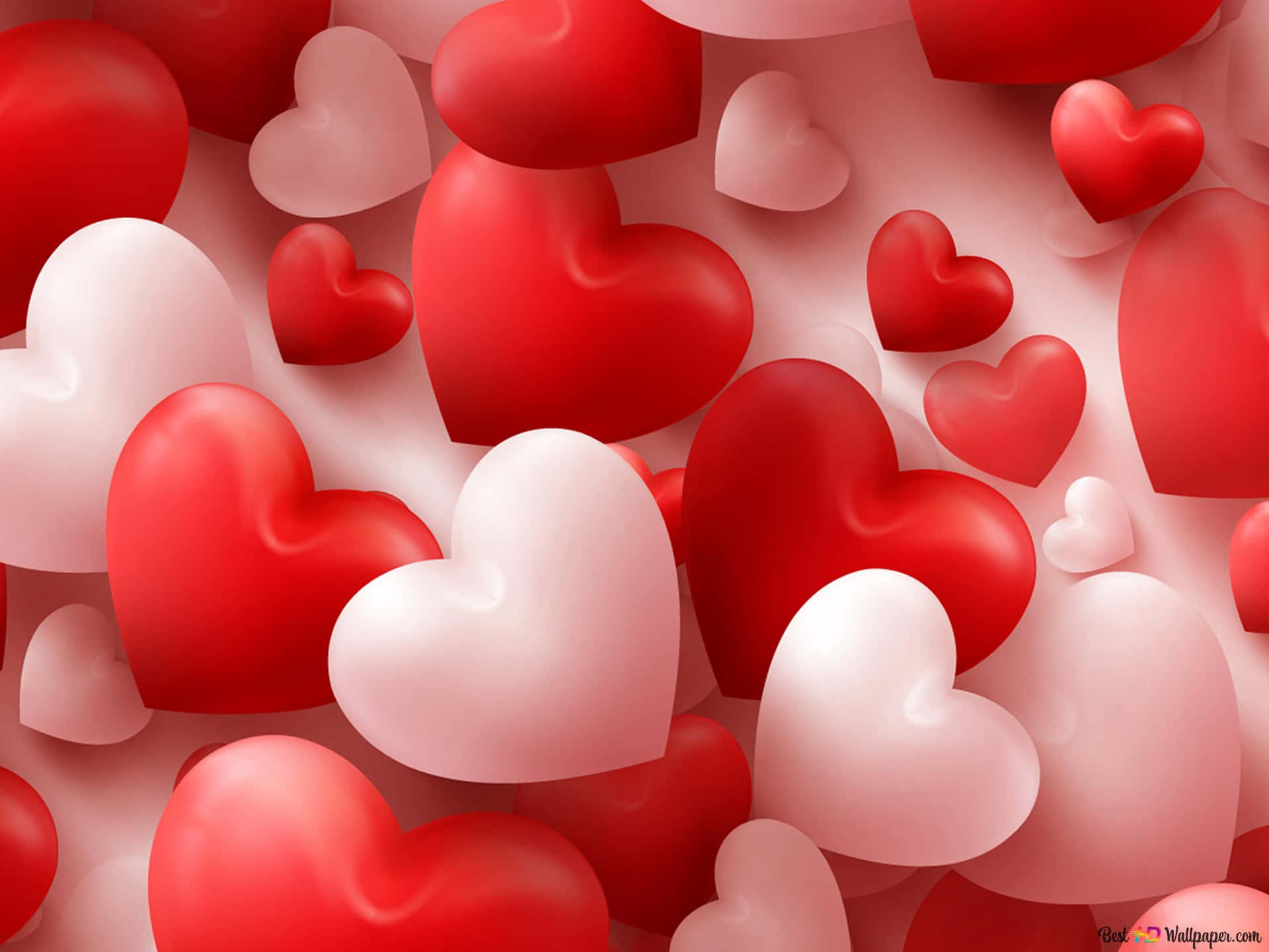 Cute Red Valentine's Wallpaper