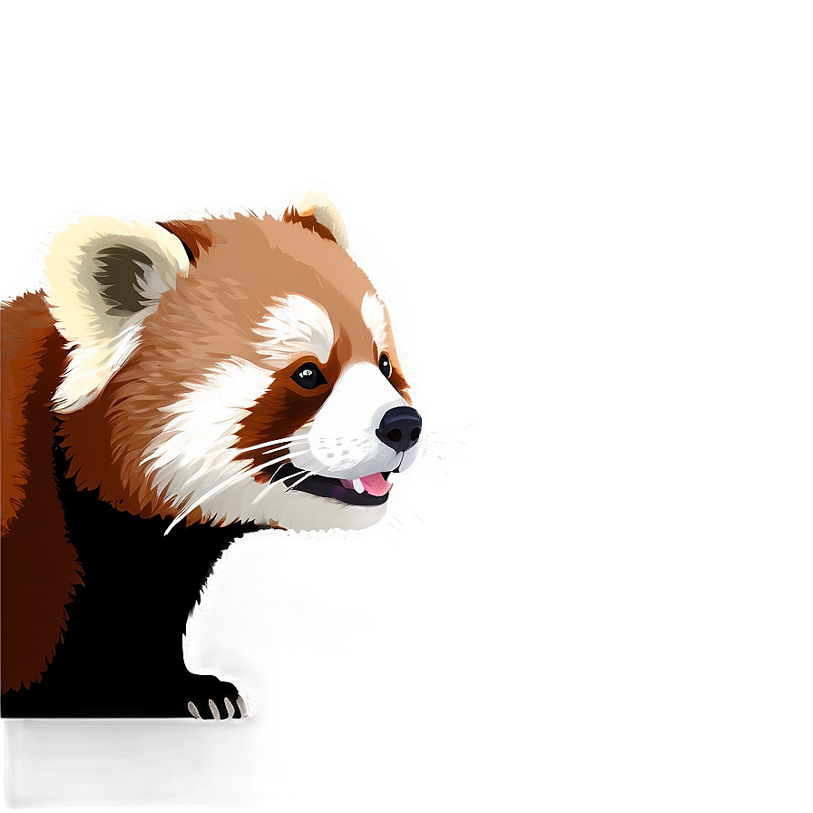 Cute Red Panda Png Vnm PNG