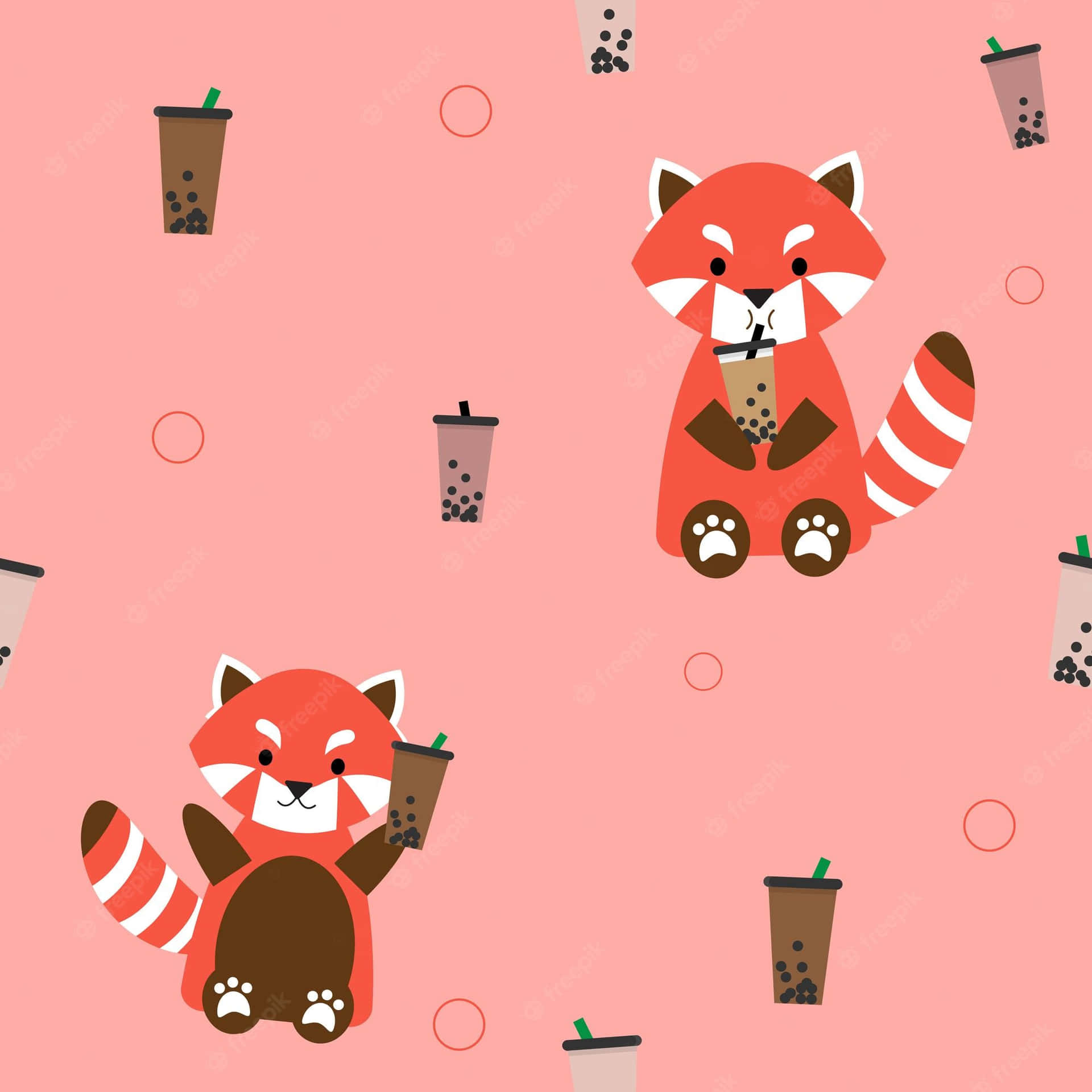 Download Cute Red Panda Wallpaper 