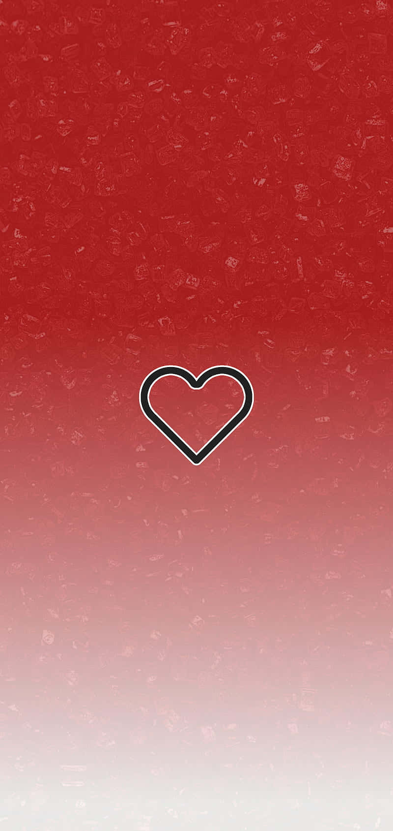 A Red And Black Heart Shaped Wallpaper Wallpaper
