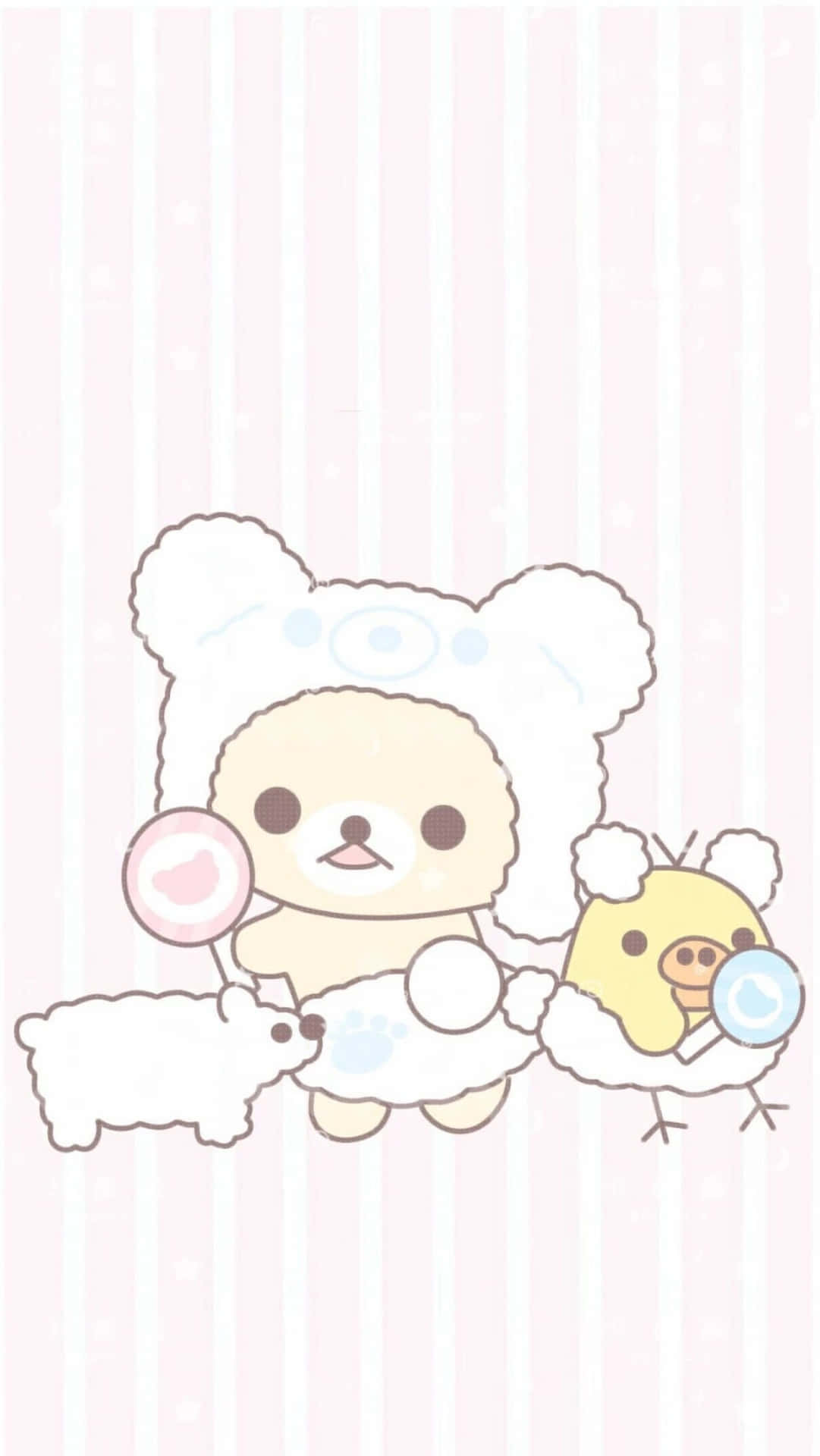 Get That Last Bit of Relaxation with Cute Rilakkuma Wallpaper